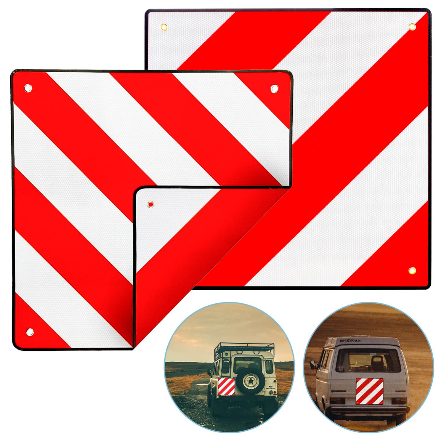 panneau-d-avertissement-espagne-italie-camion-r-fl-chissant-2-en-1