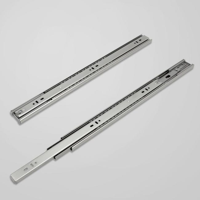2 pièces Glissières à extension complète - Glissière de tiroir robuste 2 pièces Glissières à extension complète - Glissière de tiroir robuste