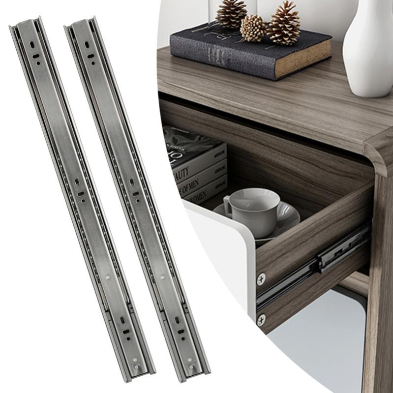 HLC glissiere pour tiroir 6 paires (12pcs), 35c Glissières de tiroir à