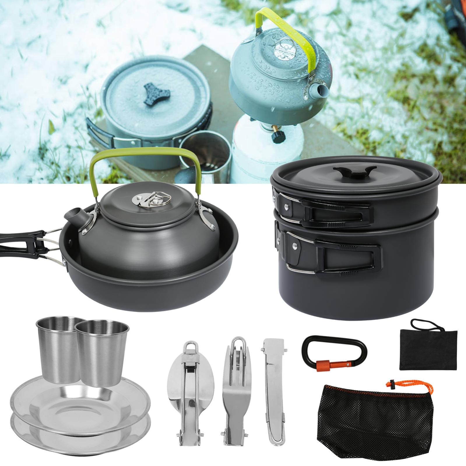 Set De Vaisselle Camping Bo-Camp Halo – 11 Pièces Gris – B-Ware (retour Vendeur)