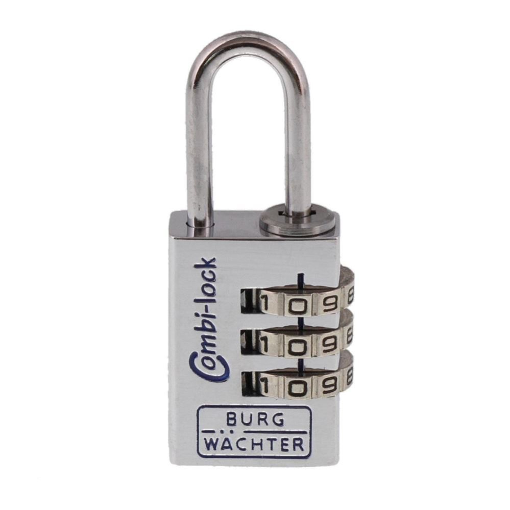 BurgWächter Combi 90 20 Padlock Chromo SB Leroy Merlin