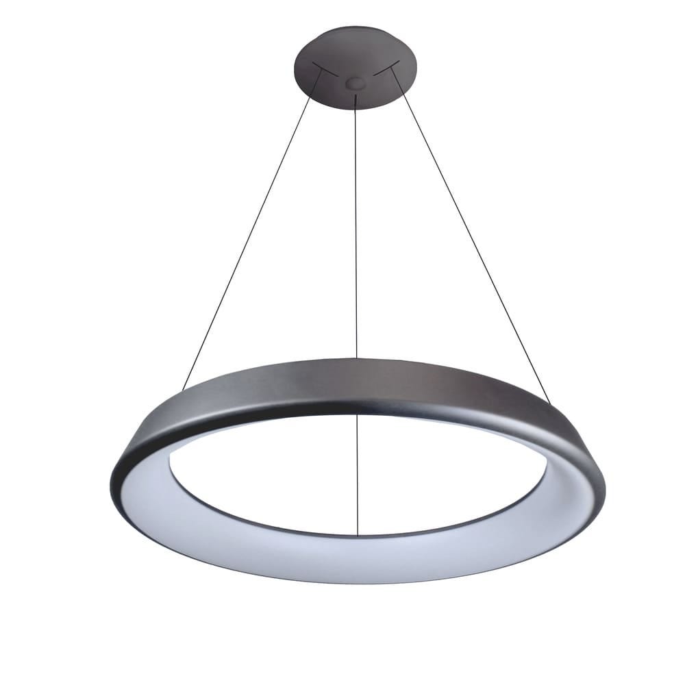 Moderne Trois Anneaux Hauteur réglable Lampe design suspension LED