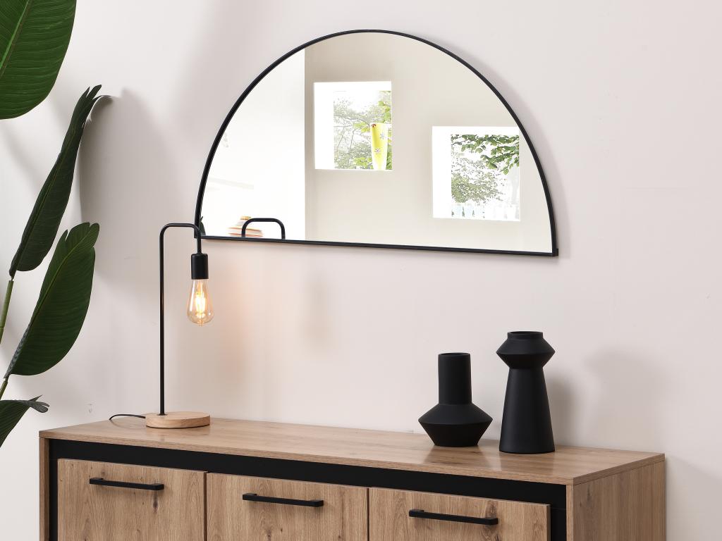 Miroir demi promo cercle