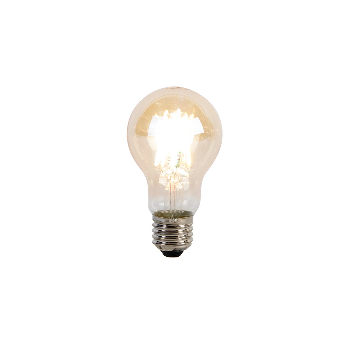 Lampadina LED E27 dimmerabile in kelvin A60 goldline 8W 806 lm 2000-2700K