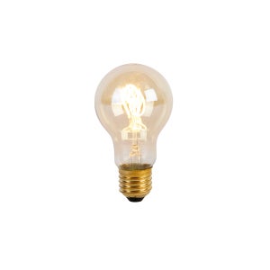 Calex Spherical Ampoule LED Chaude - E27 - 470 Lm - Argent