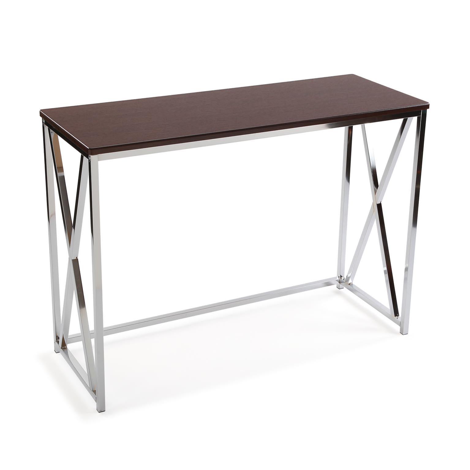 Versa Ward Tavolo Consolle, Tavolino Da Ingresso, Corridoio O Sala Stretto Argento 75x34 5x110cm 84253552
