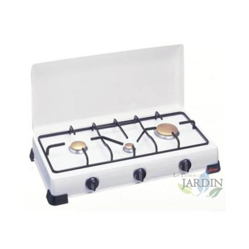 Brûleur à Gaz CN - Chalumeau De Cuisine Professionnel - Flamme Réglable - Gris