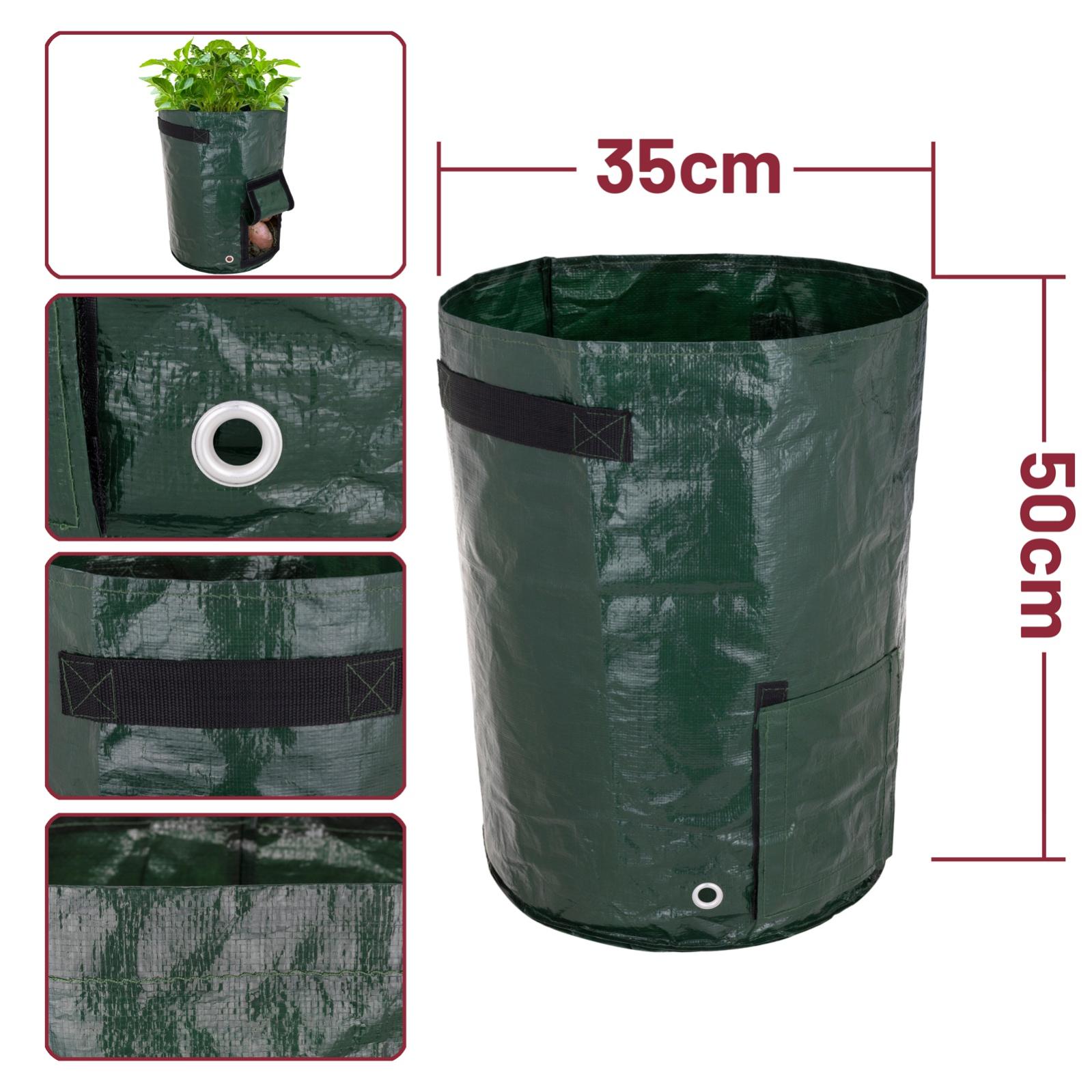 Sacs de jardin pour la culture et les déchets 35x47cm 3 unités - 3