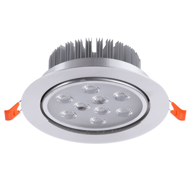 Foco downlight led 9w 842lm 3000ºk circular 30.000h [ho-leddown-9w-ww]