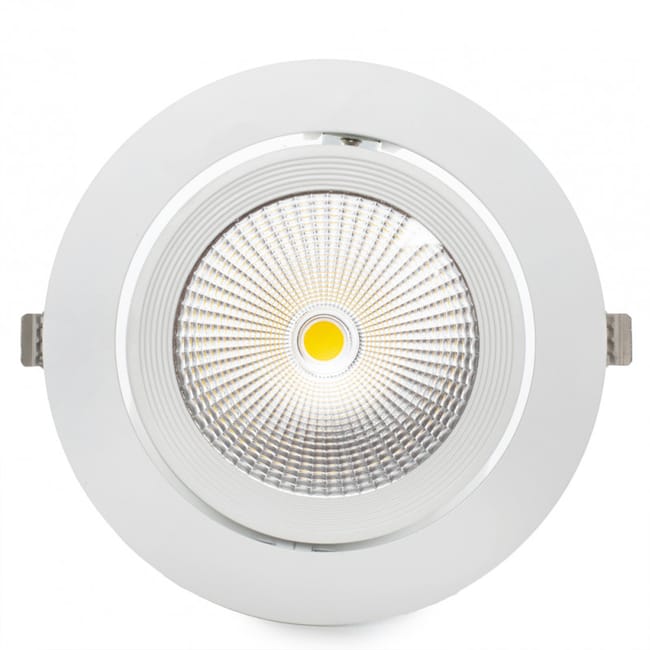 Foco Downlight LED 40W 4000Lm 4200 K Ajust vel UGR17 50.000H JW