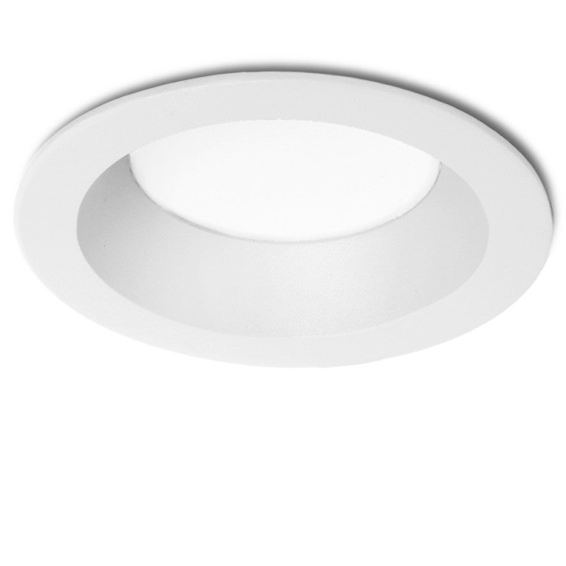 Foco downlight circular led 7w 655lm 3000ºk anti-deslumbrante ugr19 30.000h [ho-dl-ad-7w-ww]