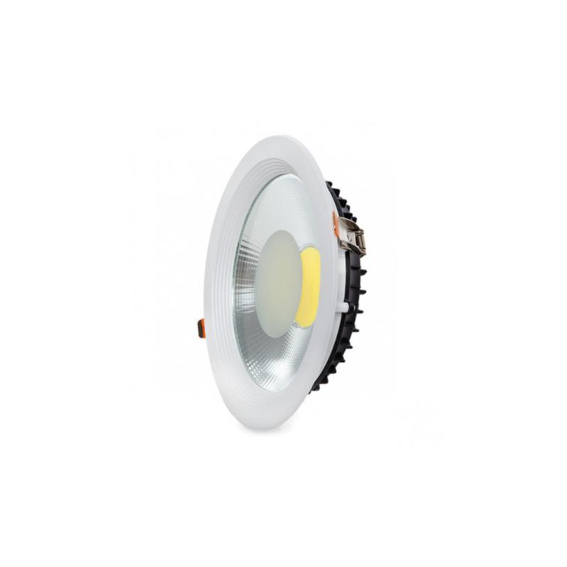 Foco downlight circular led 10w 1000lm 4200ºk bridgelux ugr19 50.000h [ho-dl-bri-10w-w]