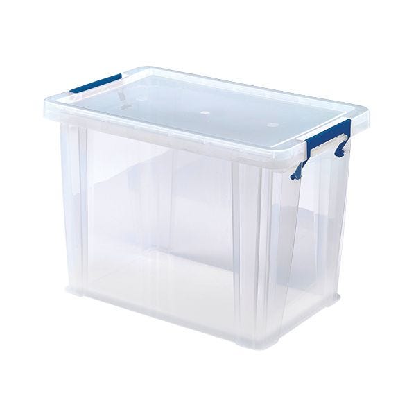 Boîte de rangement transparente professionnelle 18,5 litres