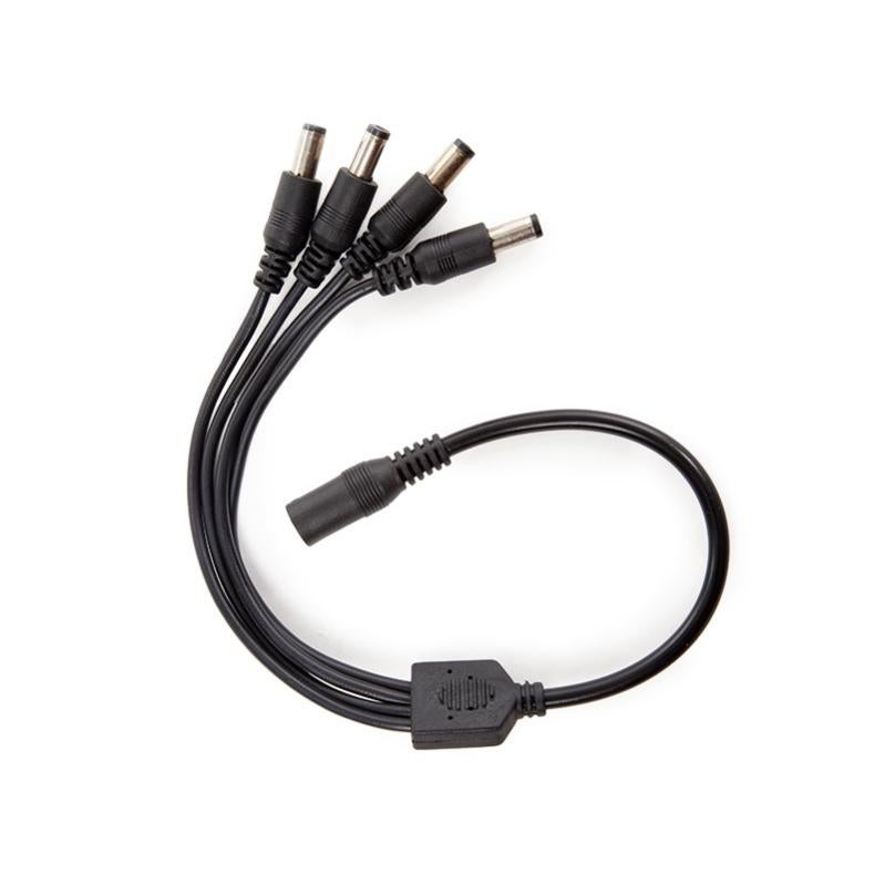 4 Cavi Prolunga Alimentazione DC Maschio-femmina, 2.5x0.7mm, Lunghezza 1 Metro