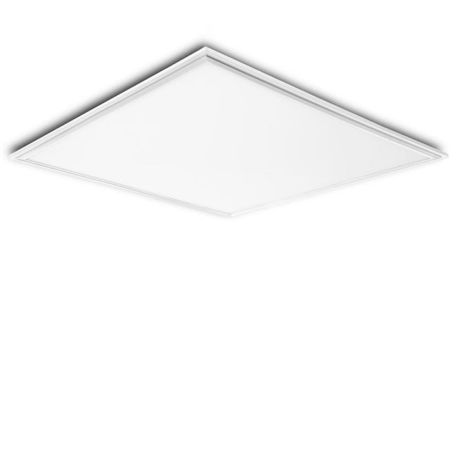 Panneau LED 60x60cm plafonnier apparent panneau LED de bureau encastrable  au plafond panneau de plafond blanc neutre, 36W 3960lm 4000K, ETC Shop:  lampes, mobilier, technologie. Tout d'une source.