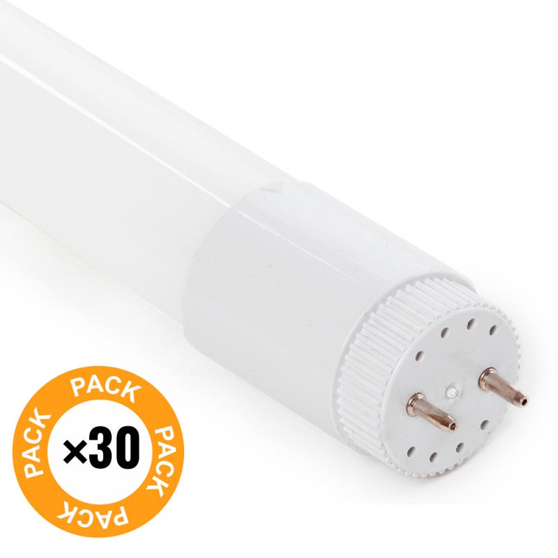Pack 30 tubos led t8 18w 1.440lm 6000ºk 1200mm 30.000h [wr-t8-pc-1 2m-30-cw]