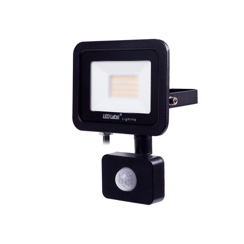 Foco proyector led 20w 1.700lm 4200ºk ip44 detector movimiento 30.000h [ll-17-1021-02]