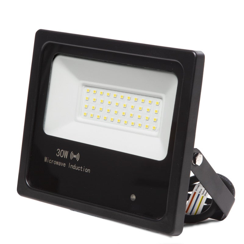 Foco proyector led 30w 3600lm 4200ºk ip65 detector movimiento integrado 30.000h [1916-ns-hvfl30w-l-w]