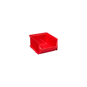 Boîte de rangement avec poignée - Plastique - Rouge ALLIT McPlus