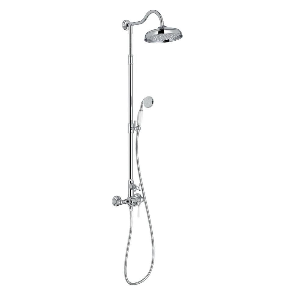 Colonne de douche JACOB DELAFON Cléo 1889 chromé Leroy Merlin