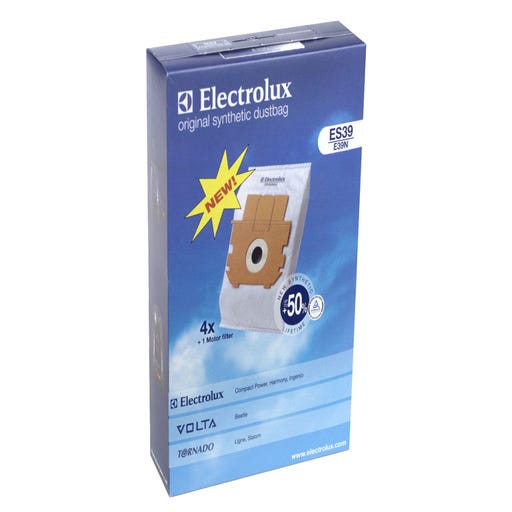 ES39 Sacs et Filtre pour Aspirateur Compact Power, Harmony