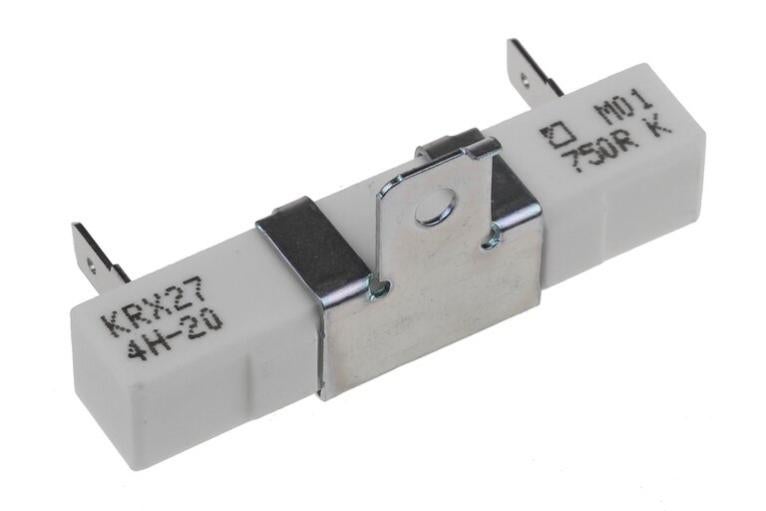 2 Résistances Bobinées Vitrifiées 82 Ohms 50W - Support Porcelaine - Neufes PLP Ohmic