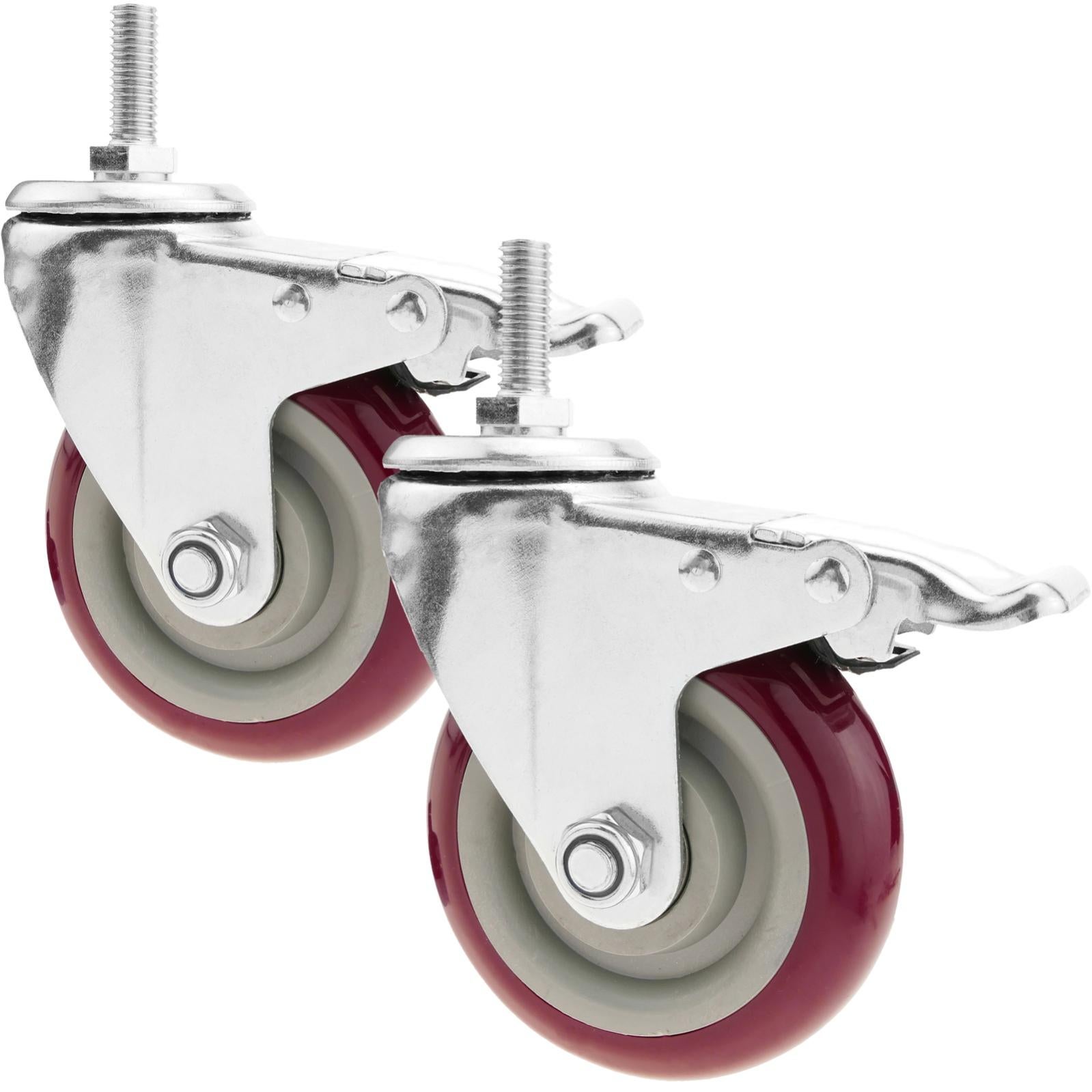 ᐅ Ruote E Rotelle Girevoli Con Blocco Per Apparati - Foto 9