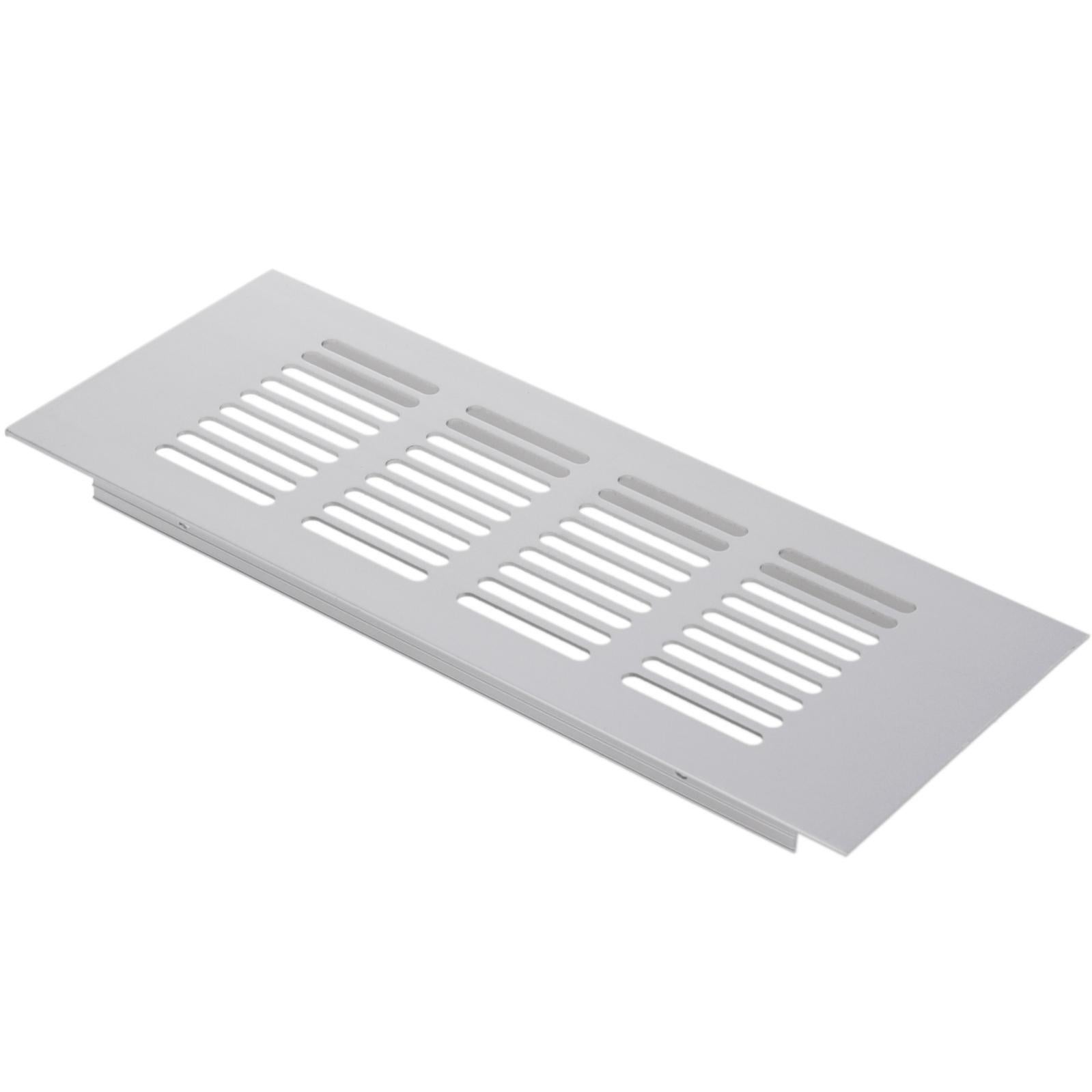 Griglie Ventilazione In Alluminio Alucratis - 2 Pezzi Rettangolari 48x6 Cm, Per Mobili E Locali - Foto 8