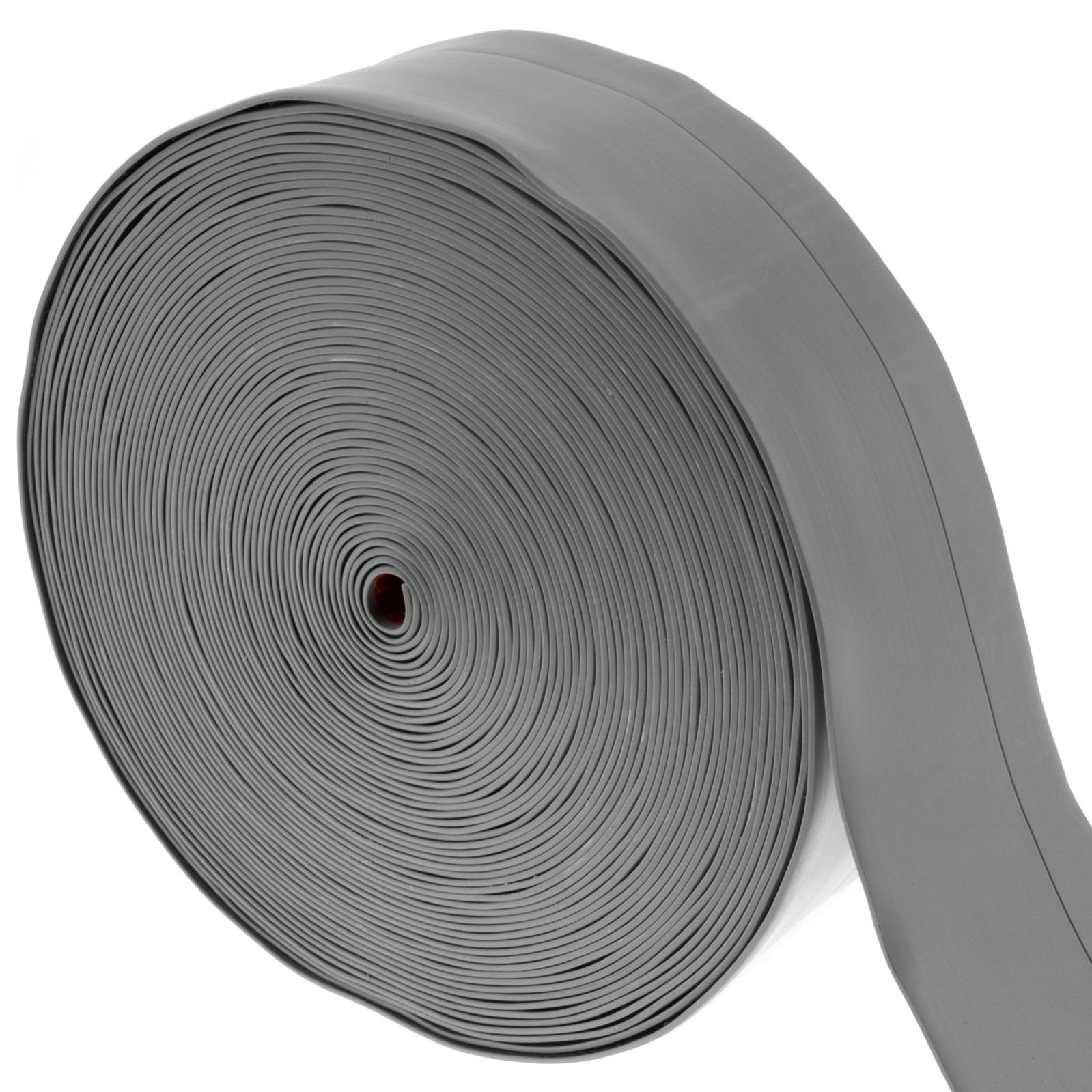 PROFILO CHIUSURA AUTOADESIVO 14MM PVC BIANCO 1 METRO