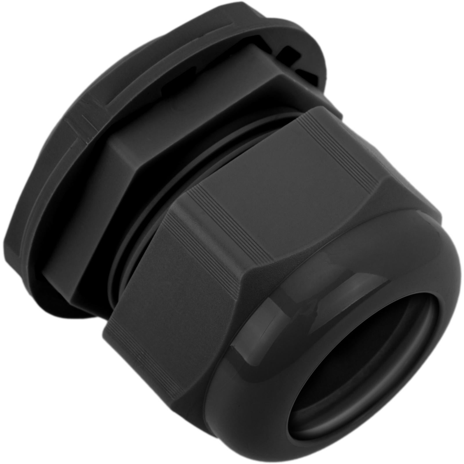 Presse-étoupe étanche Noir PG21 - Pour Câbles De 13 à 18mm, Perçage 28mm - Lot De 1