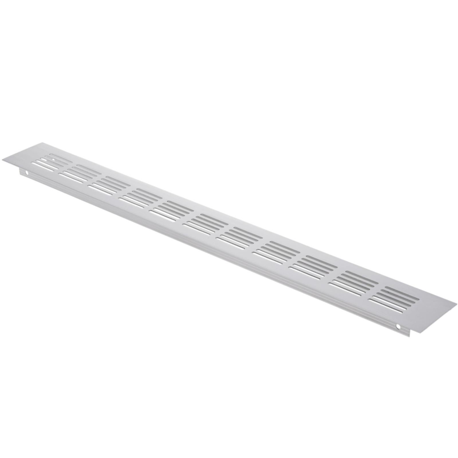 Griglia Di Ventilazione In Alluminio 150mm X 1000mm – Bianco RAL 9010, MS Beschläge
