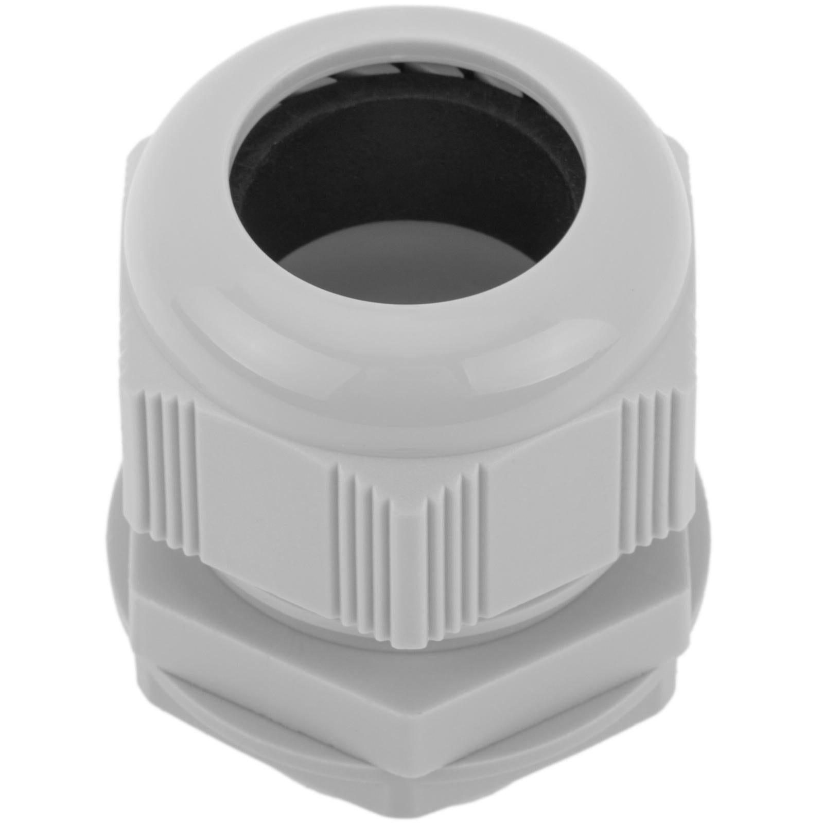 Pressacavo in poliammide grigio chiaro M25x1,5/15 - 3