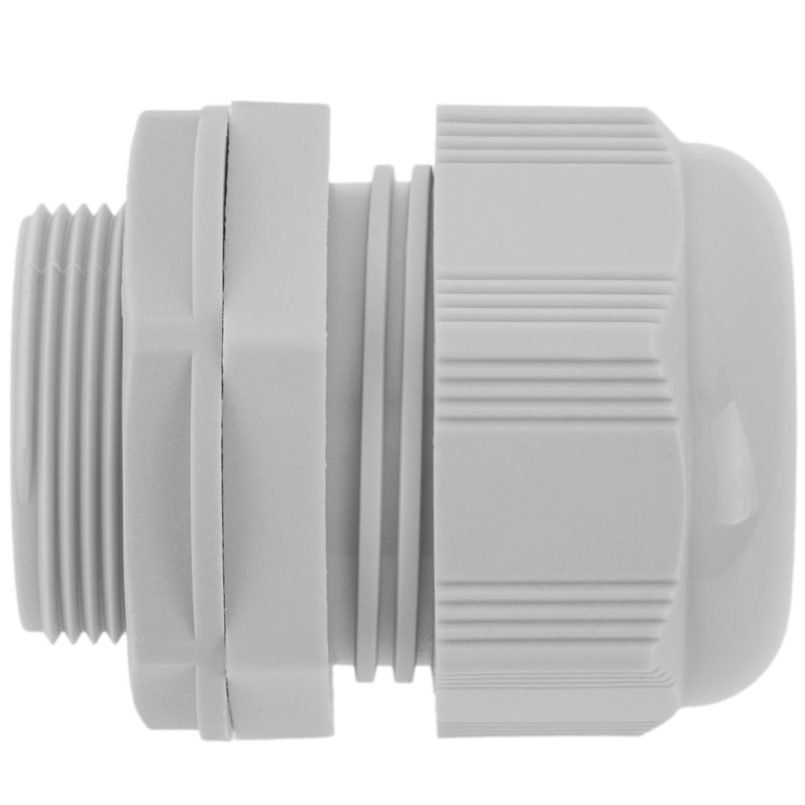 Pressacavo in poliammide grigio chiaro M25x1,5/15 - 4