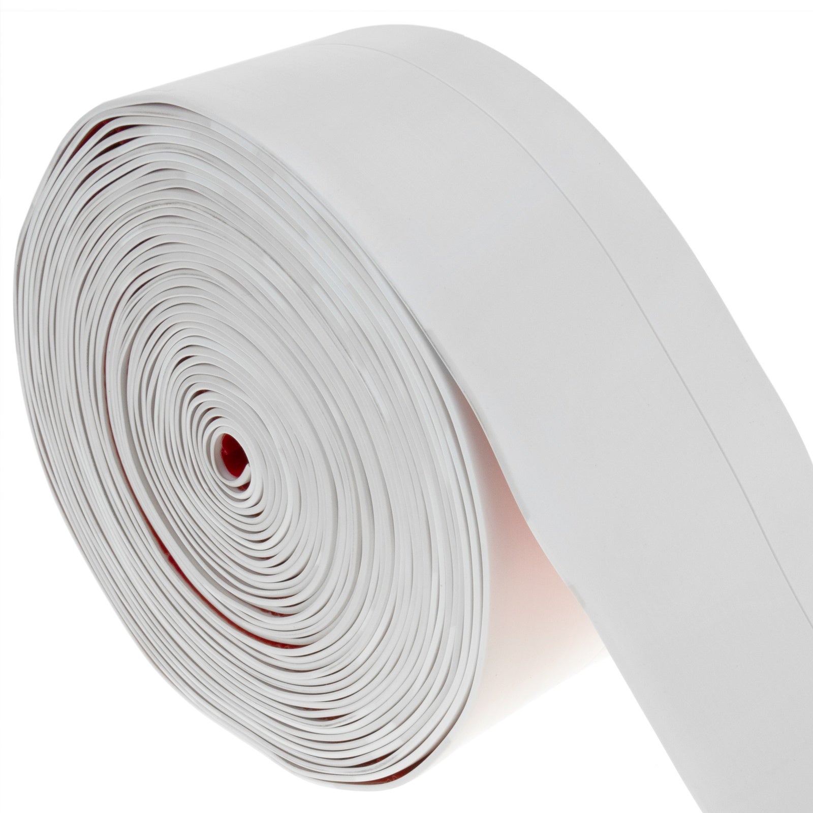 Plinthe flexible autocollante 70 x 20 mm. Longueur 10 m blanc