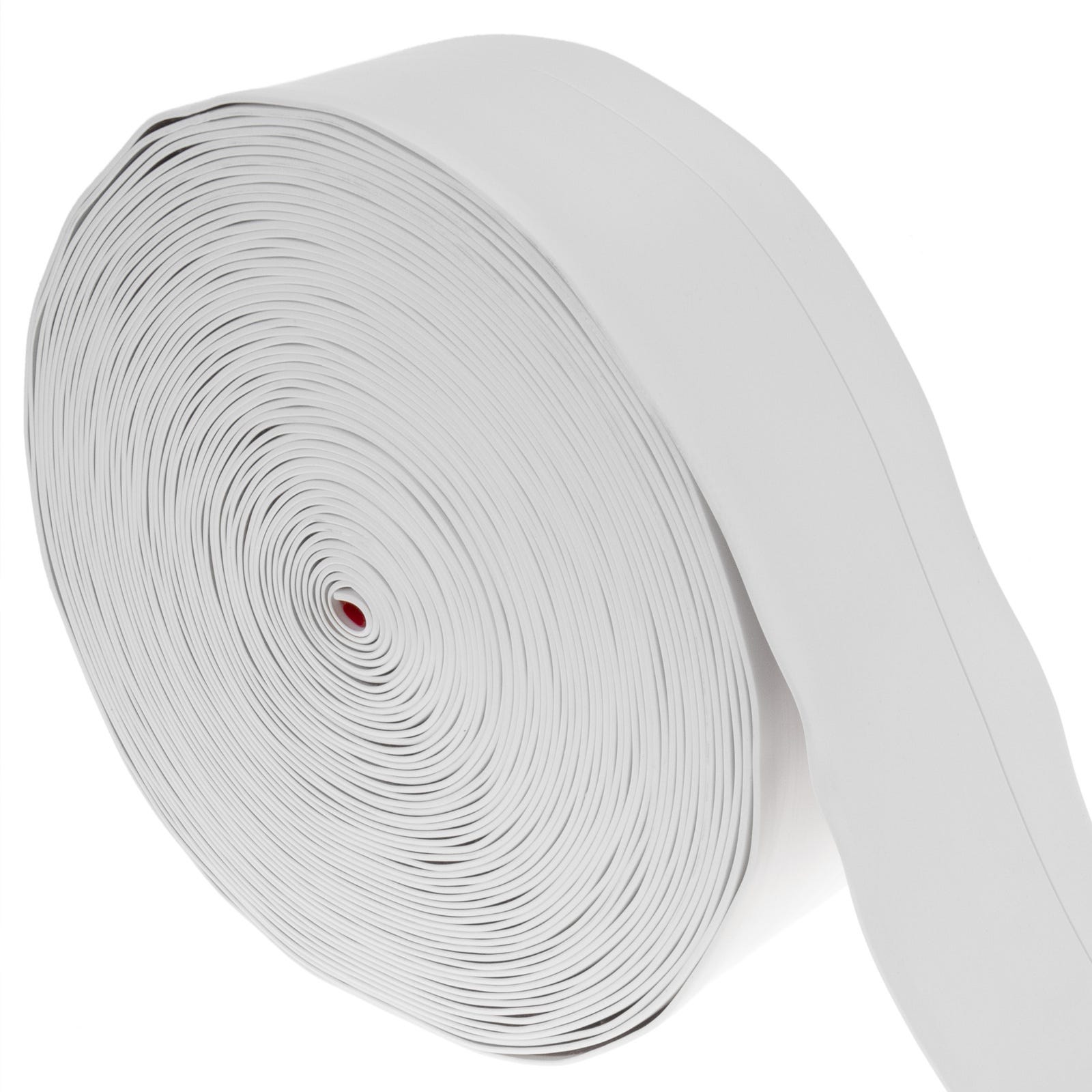 Rodapié flexible autoadhesivo de 50 x 20 mm de longitud de 20 m de color  blanco