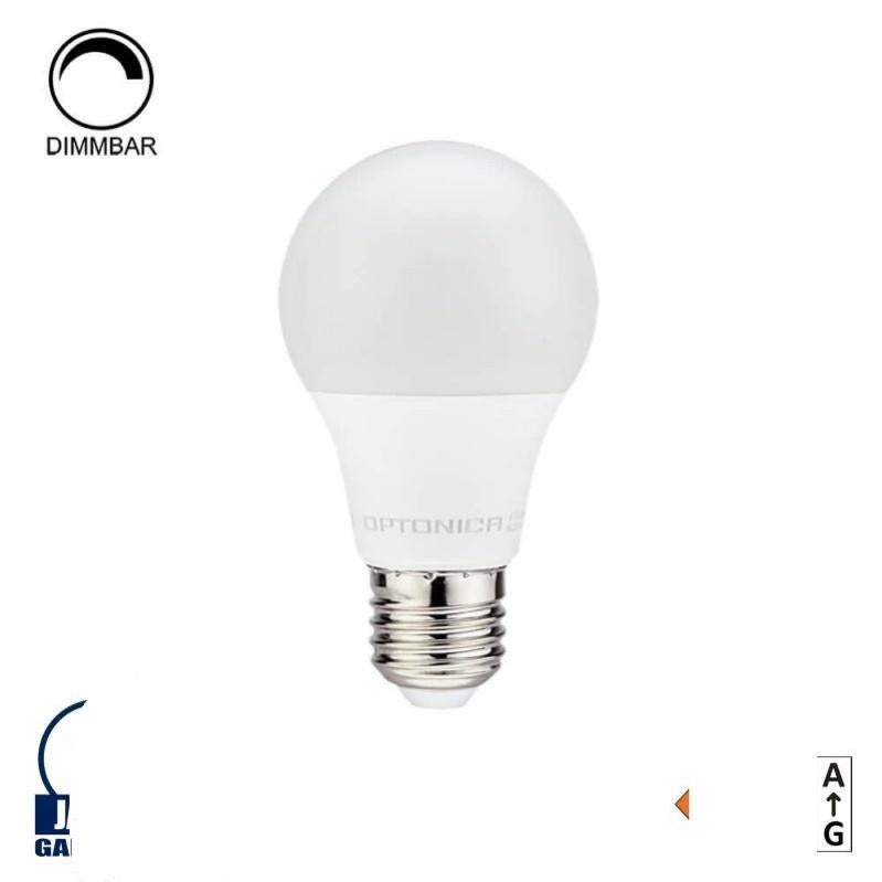 Ampoule LED Dimmable E27 A60 11W équivalent à 70W Blanc Chaud 2700K