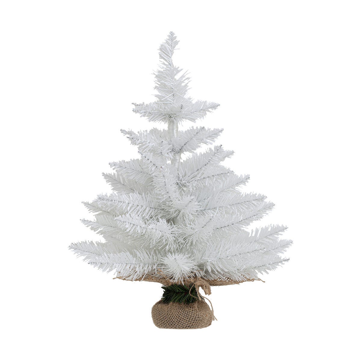 Sapin de Noël artificiel Blanc H 50 cm