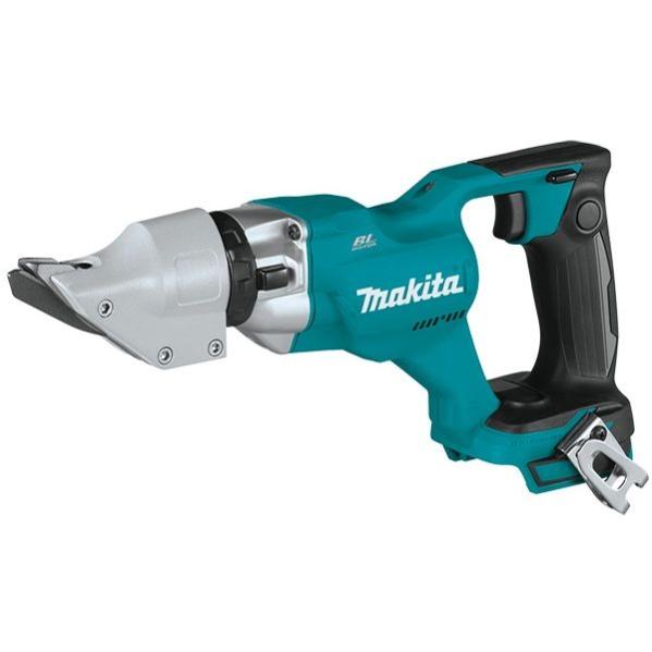 Makita DJS200Z Cesoie Per Latta - 2,0 Mm, 18V Senza Batteria - Testa Rotante 360&deg;, Motore Brushless