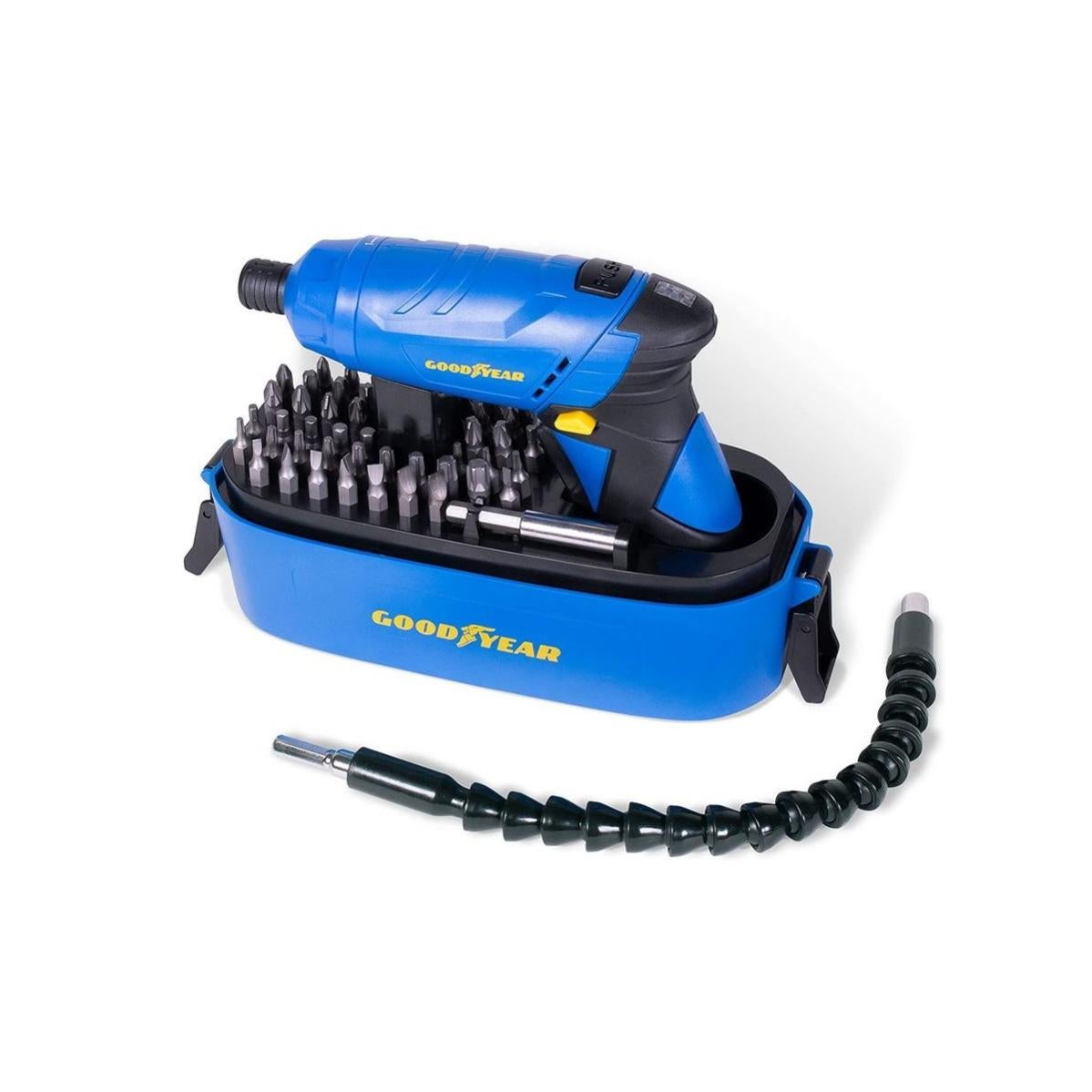 Cacciavite Elettrico A Batteria 8V - 30 Punte, Luce LED, 5.5Nm, Doppia Impugnatura, Ricarica Rapida - Foto 7