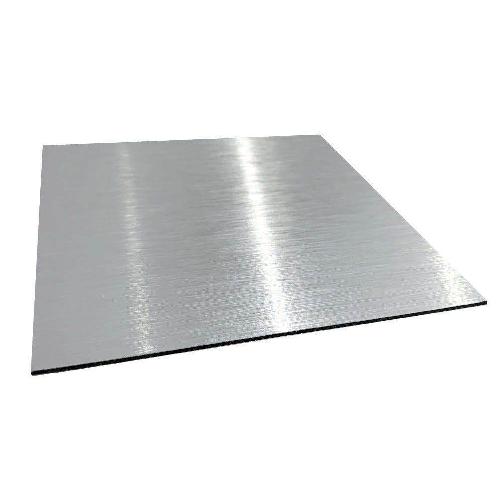 1 Pièces 100 Cm 304 Feuille D'aluminium en Acier Inoxydable Plaque