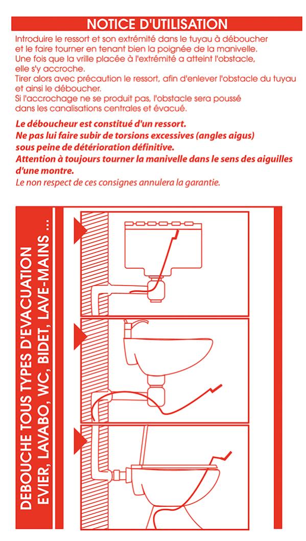 JE CHERCHE UNE IDEE Furet Con Pinza Cattura Tutto 3M, Sblocca Lavandini E Recupera Oggetti, Lunghezza 3 Metri
