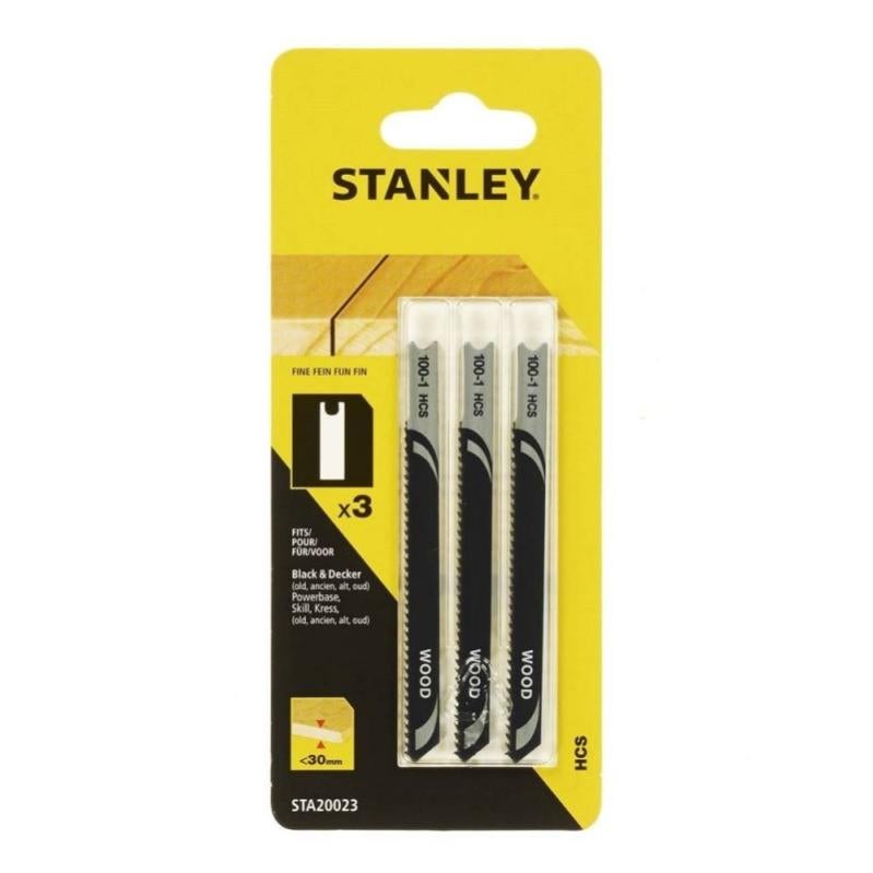STANLEY STA21182-XJ - 2 Hojas HCS Para Corte Basto En Madera Y Aplicaciones De Poda L 240 Mm Dte 5 6 5mm 86193531