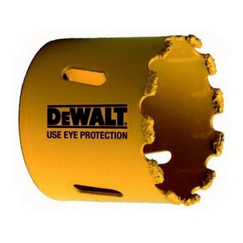 DeWalt Bi-Metall Lochsäge 114 Mm – Extra Tiefe Zähne Für Präzise Schnitte, DT8214L-QZ