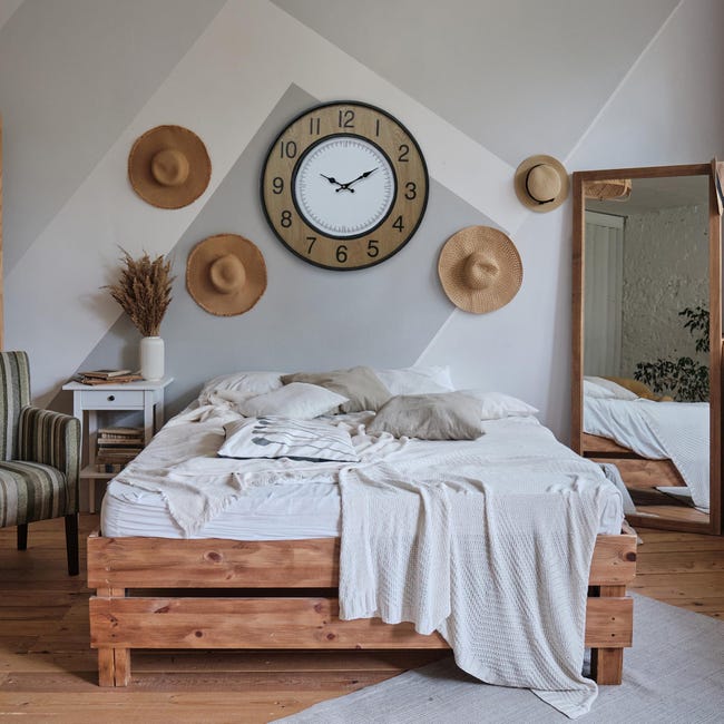 Reloj pared vintage metal hotsell