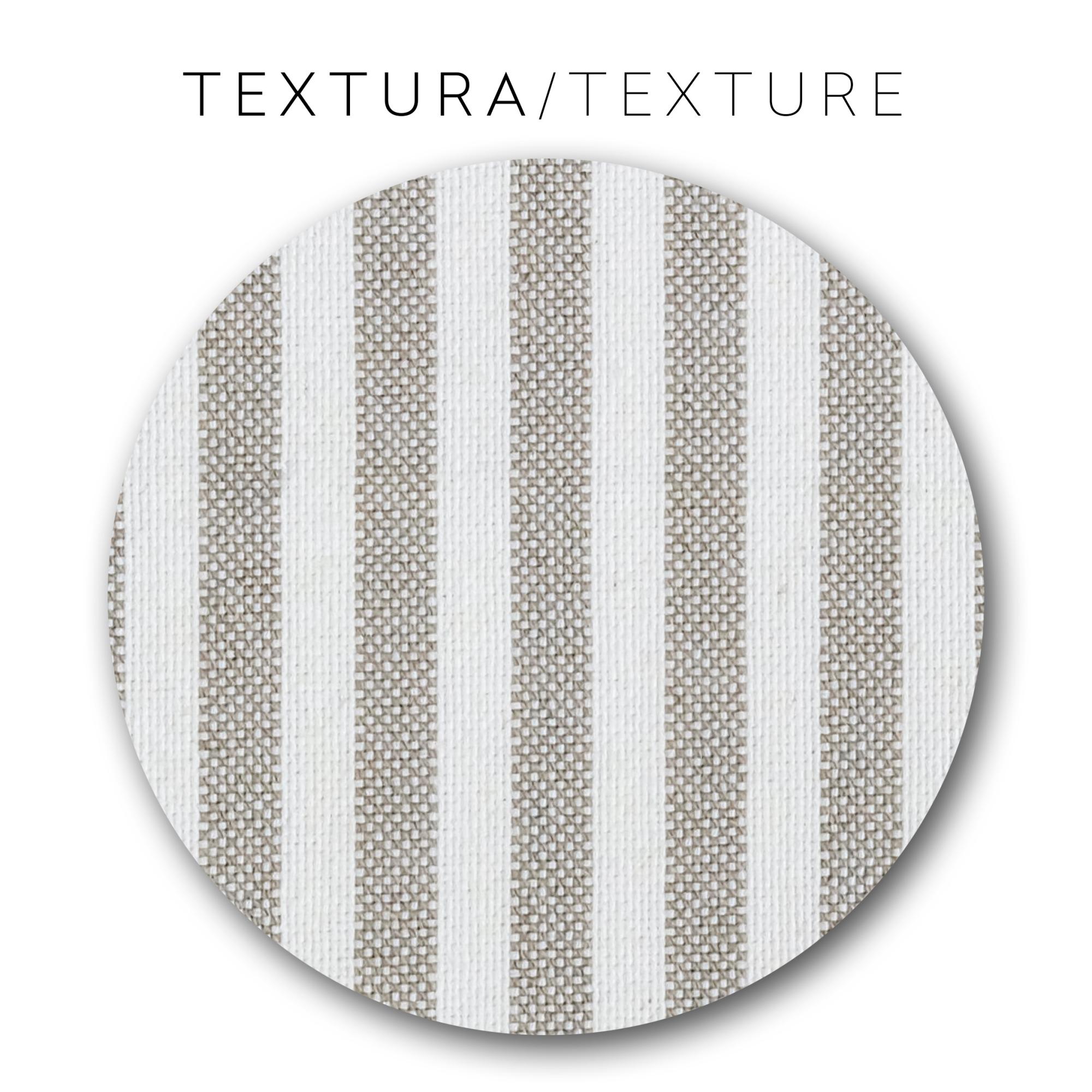 Housse de fauteuil avec des rubans beige 80 - 120 cm - 2