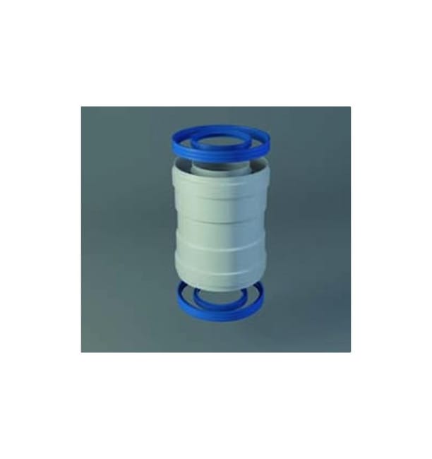 RiteAV Piastra A Muro 1 Gang Bianca Con 2 Porte: Cat6 Schermata E Coassiale F, Connettori Femmina-femmina
