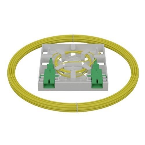 Pack Rosette F/O + Câble bifibre connecté à une extrémité de 20m ICT-2 ...