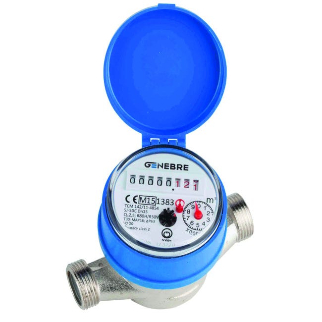 Contatore acqua (contatore acqua fredda 3/4 DN 20 4,0 m³/h 130 mm