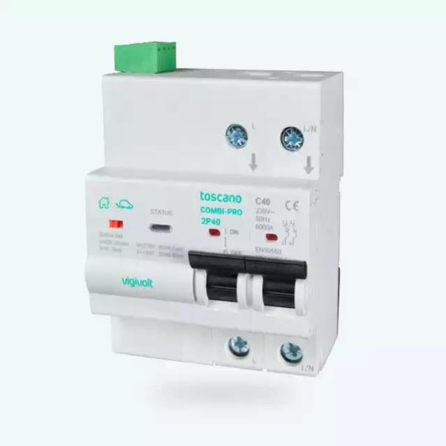 PROTECTOR DE SOBRETENSIÓN COMBI-PRO 2P25 permanente y subtensión ...