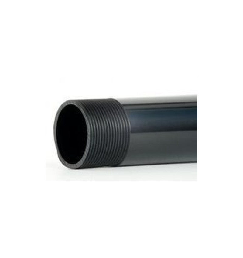 Comprar Tubo rígido blindado enchufable PVC NEGRO de 16, 20, 25, 32 y 40 mm  (3 Metros) - Ilumitec